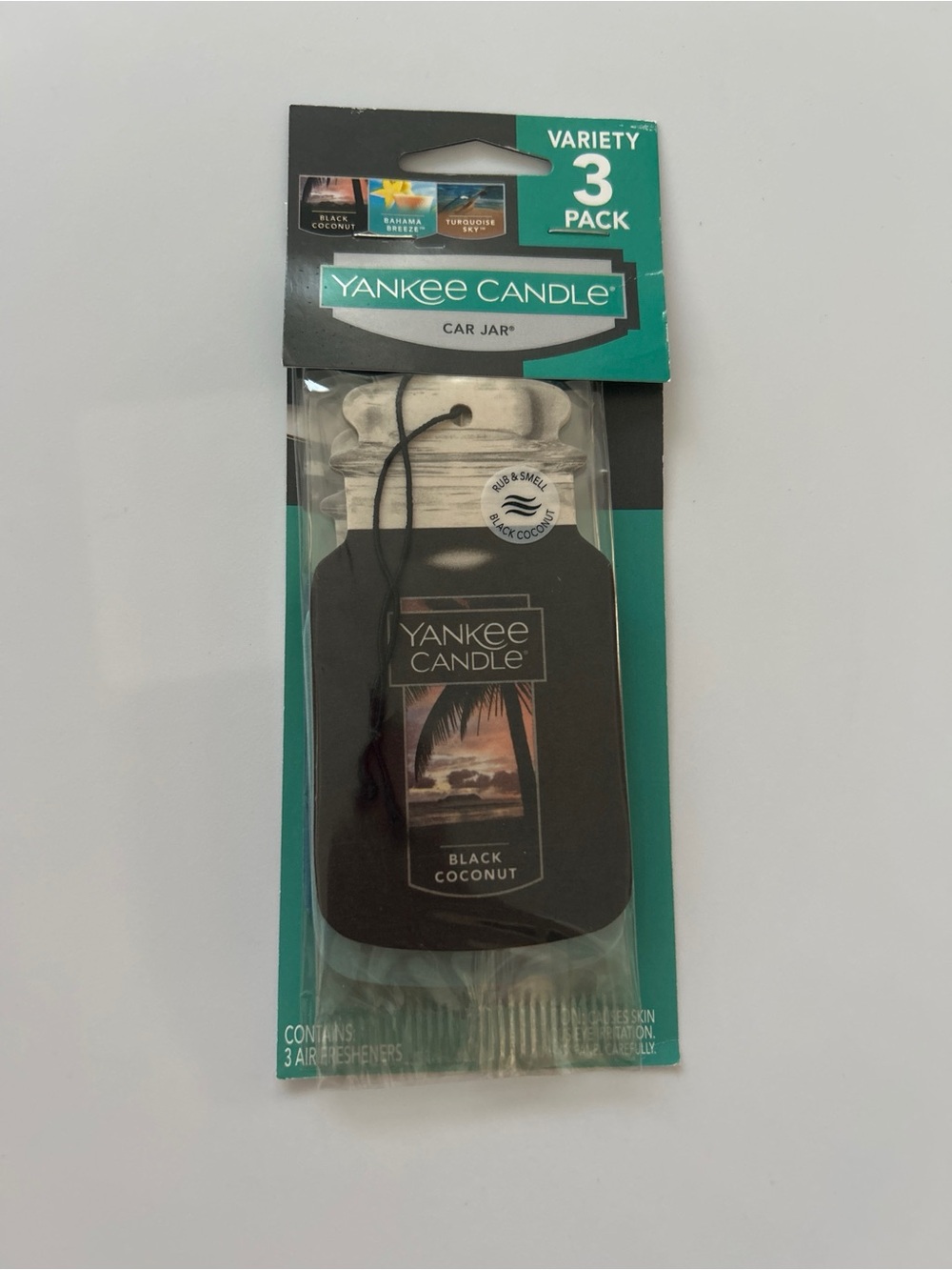 Yankee Candle Car Jar Air refresheners 3 pack NWT